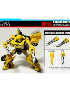 DNA Design DK-53 Upgrade Kit for Studio Series, Wheeljack, Bumblebee and Mirage