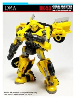 DNA Design DK-53 Upgrade Kit for Studio Series, Wheeljack, Bumblebee and Mirage