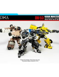 DNA Design DK-53 Upgrade Kit for Studio Series, Wheeljack, Bumblebee and Mirage