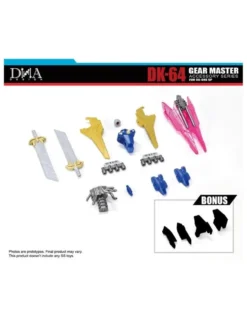 DNA Design DK-64 Upgrade Kit for Transformers One Studio Series Voyager Class Sentinel Prime