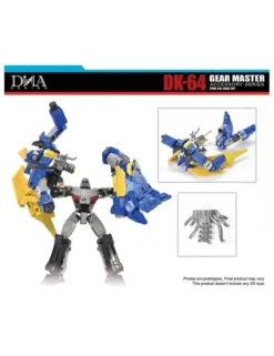 DNA Design DK-64 Upgrade Kit for Transformers One Studio Series Voyager Class Sentinel Prime