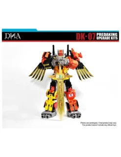 DNA Design DK-07 Upgrade Kit for Transformers Power Of The Primes PP-31 Predaking