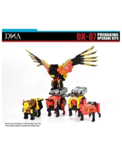 DNA Design DK-07 Upgrade Kit for Transformers Power Of The Primes PP-31 Predaking