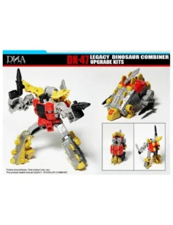 DNA Design DK-47 Upgrade Kit for Transformers Legacy Dinosaurus Combiner
