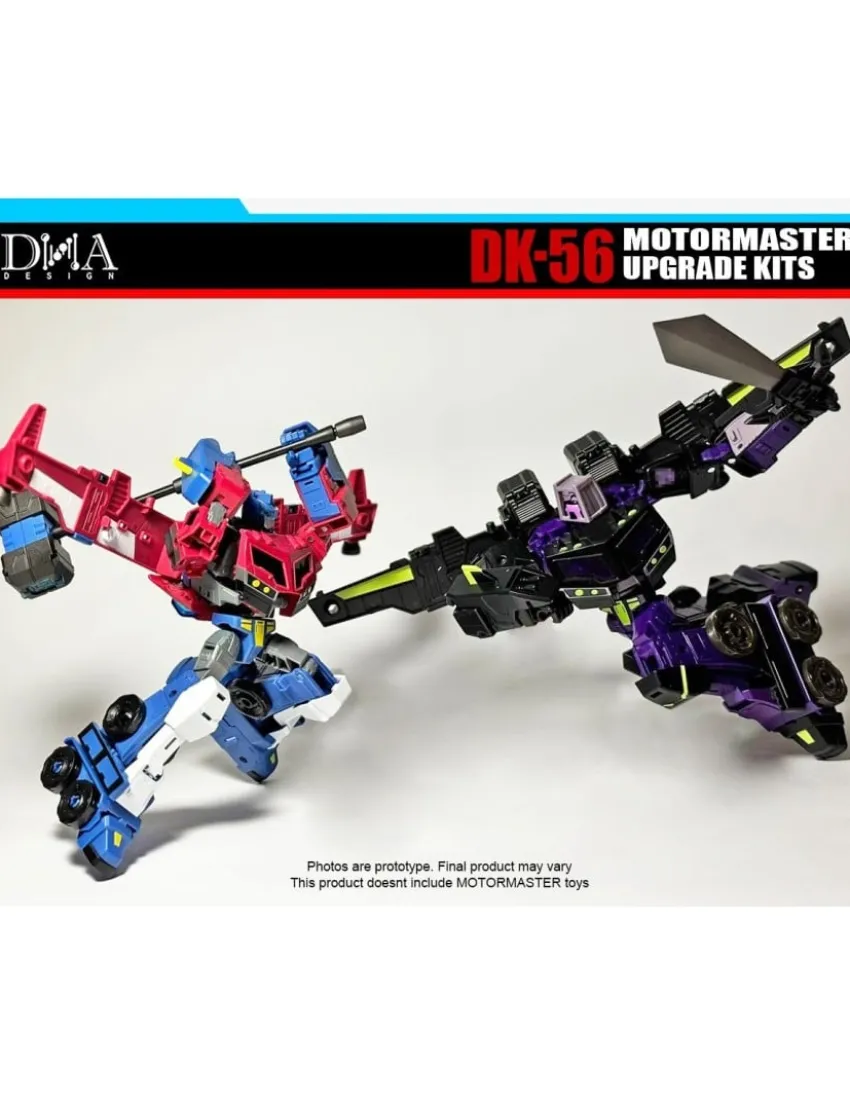 DNA Design DK-56 Upgrade Kits for Transformers Legacy United Voyager Animated Universe Motormaster