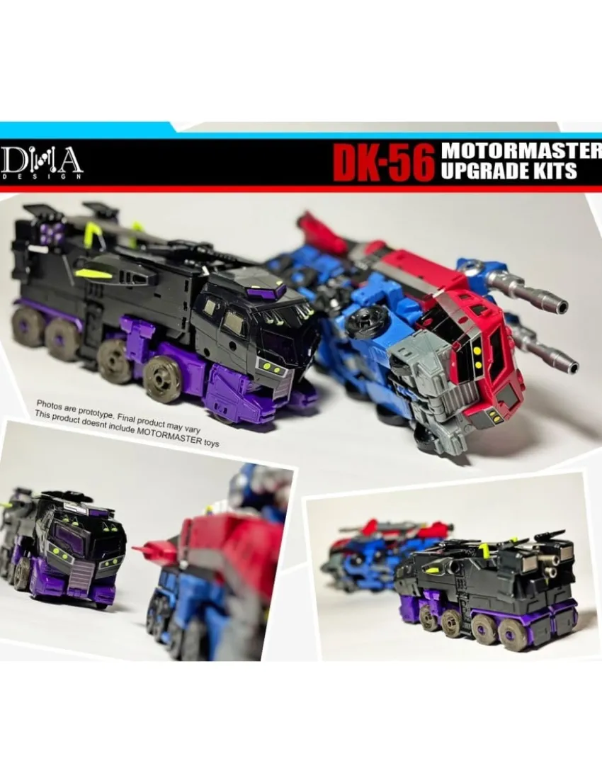 DNA Design DK-56 Upgrade Kits for Transformers Legacy United Voyager Animated Universe Motormaster