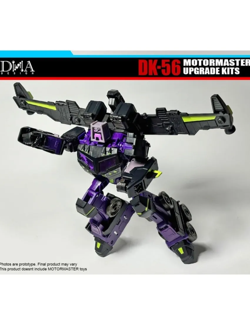 DNA Design DK-56 Upgrade Kits for Transformers Legacy United Voyager Animated Universe Motormaster