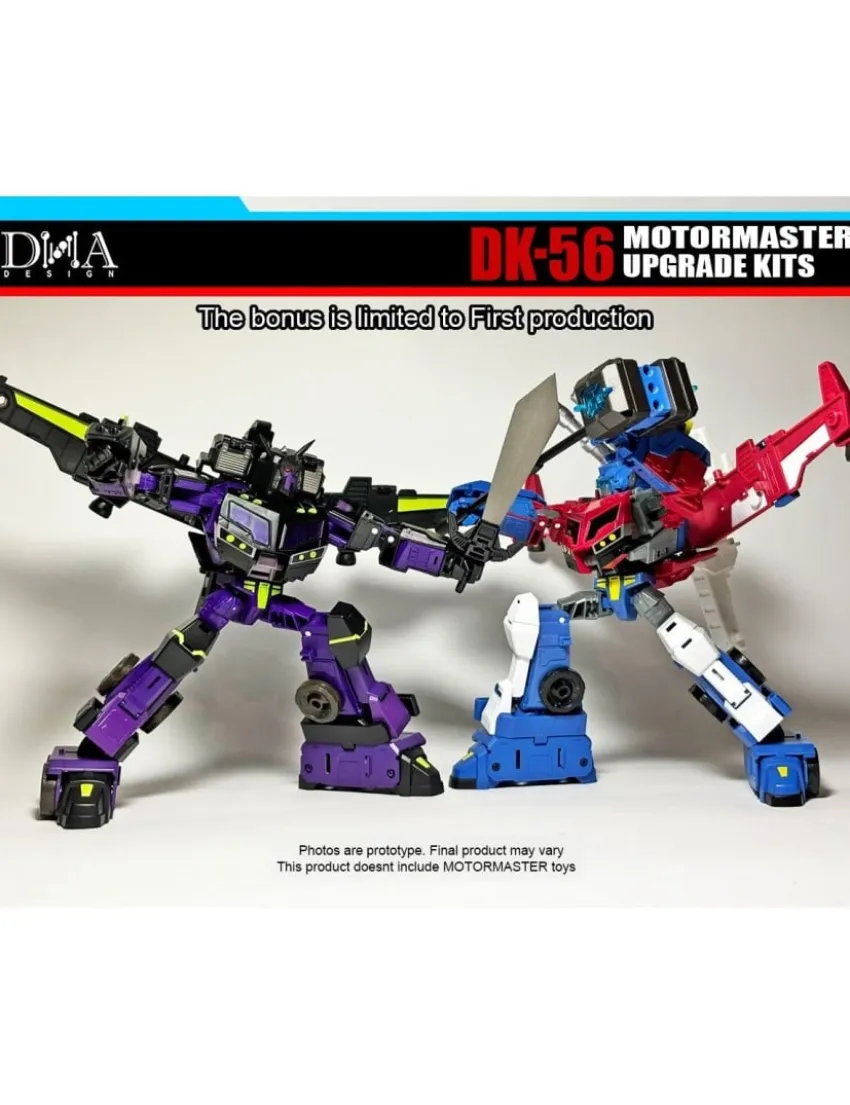 DNA Design DK-56 Upgrade Kits for Transformers Legacy United Voyager Animated Universe Motormaster
