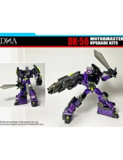DNA Design DK-56 Upgrade Kits for Transformers Legacy United Voyager Animated Universe Motormaster