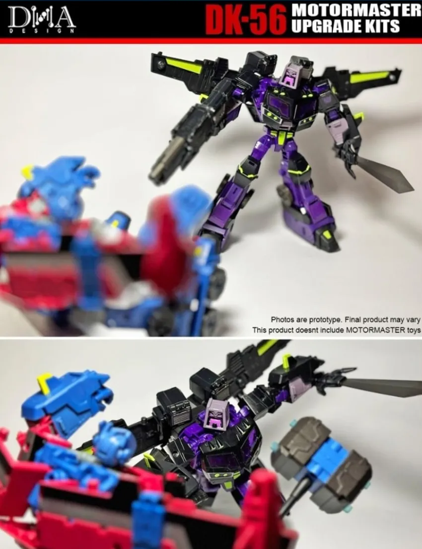 DNA Design DK-56 Upgrade Kits for Transformers Legacy United Voyager Animated Universe Motormaster