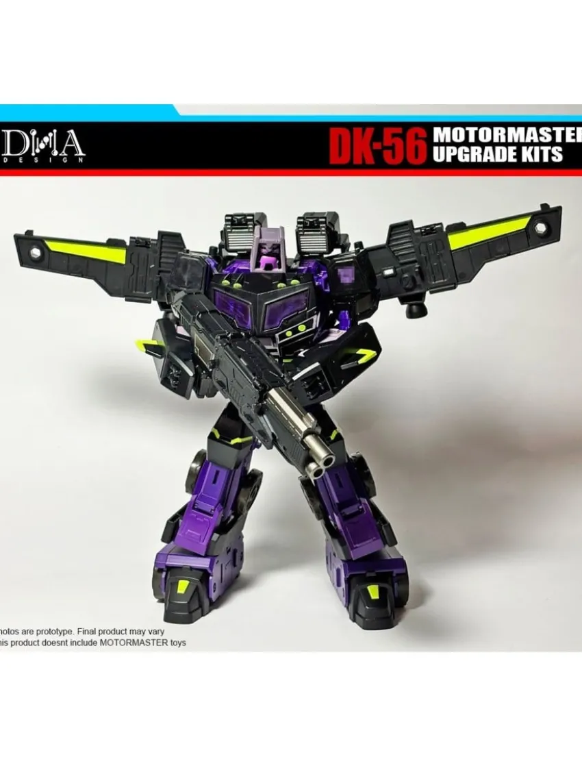 DNA Design DK-56 Upgrade Kits for Transformers Legacy United Voyager Animated Universe Motormaster