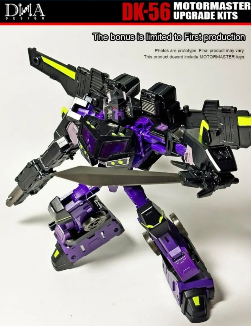 DNA Design DK-56 Upgrade Kits for Transformers Legacy United Voyager Animated Universe Motormaster