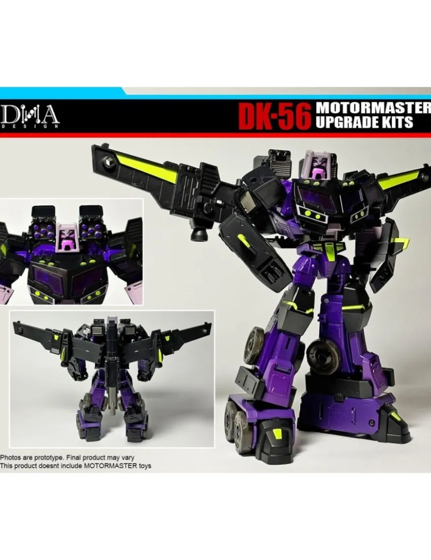DNA Design DK-56 Upgrade Kits for Transformers Legacy United Voyager Animated Universe Motormaster