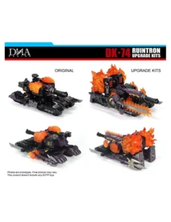 DNA Design DK-74 Upgrade Kits for Transformers Age of the Primes Leader Class The Thirteen Megatronus the Fallen