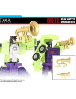 DNA Design DK-72 Upgrade Kits for Transformers The Movie Studio Series Deluxe Class Constructicon Scavenger