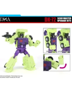 DNA Design DK-72 Upgrade Kits for Transformers The Movie Studio Series Deluxe Class Constructicon Scavenger