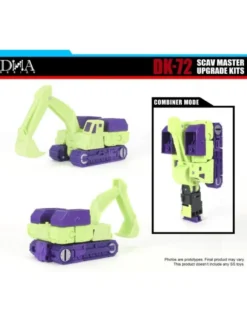 DNA Design DK-72 Upgrade Kits for Transformers The Movie Studio Series Deluxe Class Constructicon Scavenger