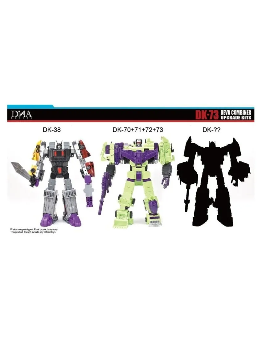 DNA Design DK-73 Upgrade Kits for Transformers The Movie Studio Series 86 Devastator