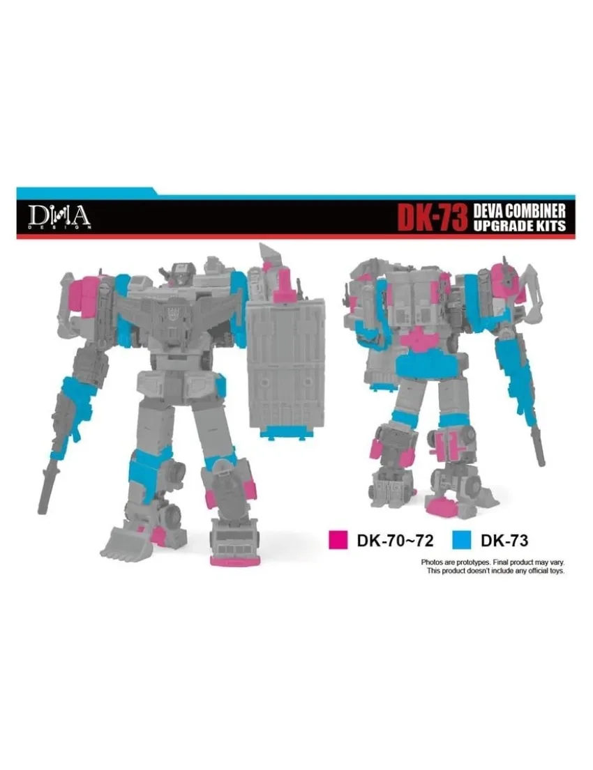DNA Design DK-73 Upgrade Kits for Transformers The Movie Studio Series 86 Devastator