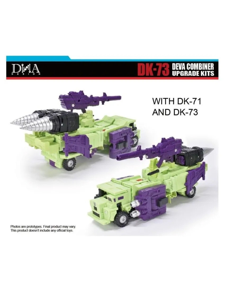 DNA Design DK-73 Upgrade Kits for Transformers The Movie Studio Series 86 Devastator