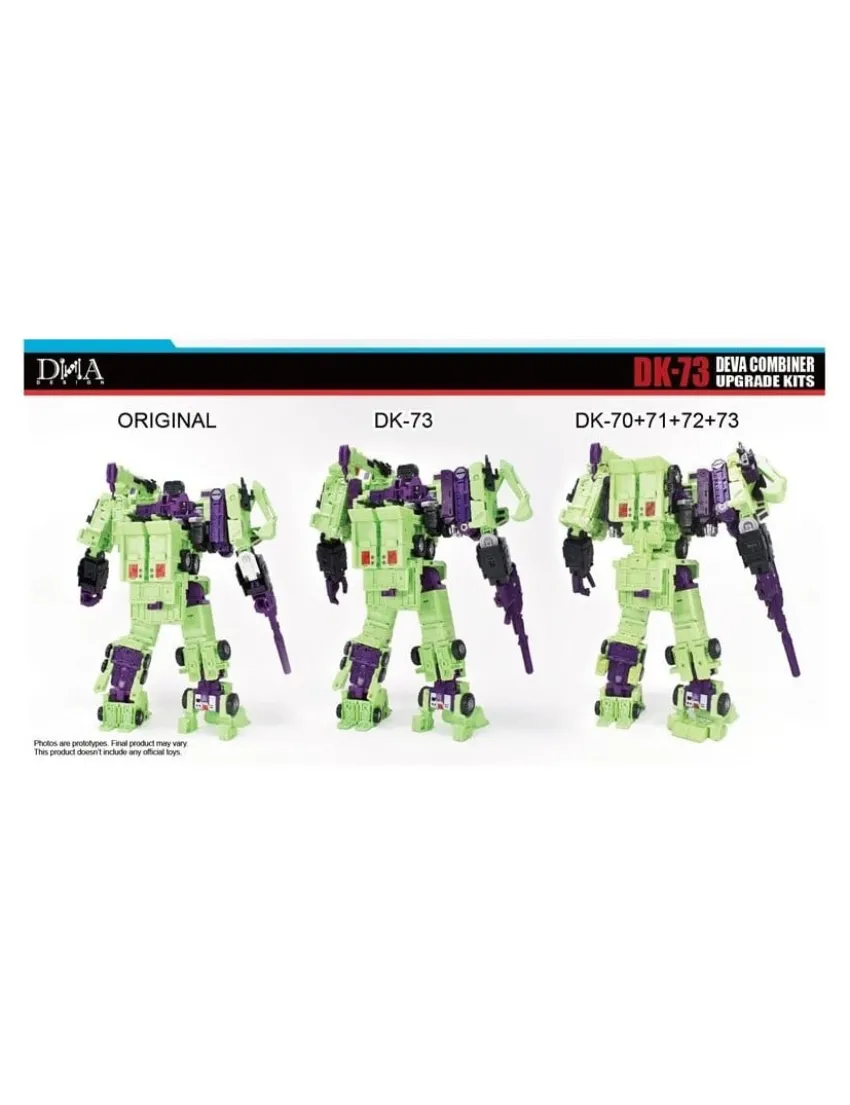 DNA Design DK-73 Upgrade Kits for Transformers The Movie Studio Series 86 Devastator