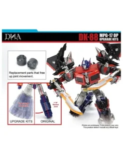 DNA Design DK-88 Upgrade Kits for Transformers Masterpiece Gattai MPG-17 Optimus Prime G Style Generation