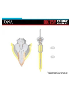 DNA Design DK-75Y Upgrade Kits for Transformers Age of the Primes Voyager Class The Thirteen Prima Prime