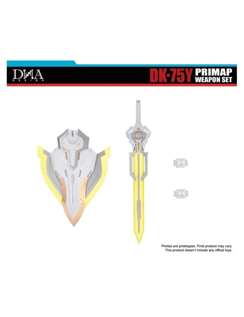 DNA Design DK-75Y Upgrade Kits for Transformers Age of the Primes Voyager Class The Thirteen Prima Prime
