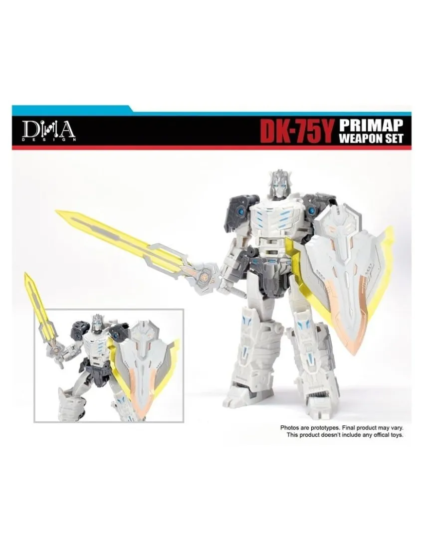 DNA Design DK-75Y Upgrade Kits for Transformers Age of the Primes Voyager Class The Thirteen Prima Prime
