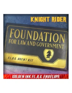 Doctor Collector Knight Rider F.L.A.G. Agent Kit