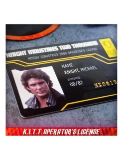 Doctor Collector Knight Rider F.L.A.G. Agent Kit