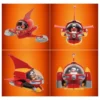 Evolution Toy Future Quest Metal Action Hover Pilder & Jet Pilder Set