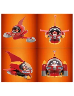 Evolution Toy Future Quest Metal Action Hover Pilder & Jet Pilder Set