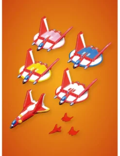 Evolution Toy Neo Dynamite Action UFO Diapolon Anime Color Version