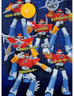 Evolution Toy Neo Dynamite Action UFO Diapolon Anime Color Version