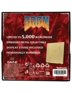 Fanattik Doom Floppy Disk Limited Edition Gold Edition