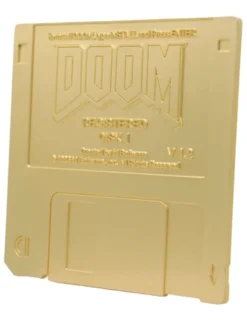 Fanattik Doom Floppy Disk Limited Edition Gold Edition