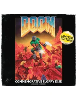 Fanattik Doom Floppy Disk Limited Edition Gold Edition