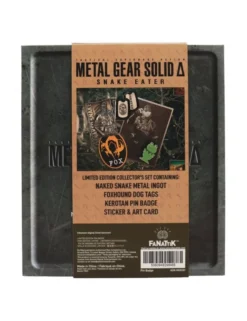 Fanattik Metal Gear Solid Δ: Snake Eater Collector's Set