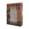 Fanattik Metal Gear Solid 2 Sons of Liberty Solid Snake Ingot Limited Edition
