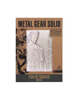 Fanattik Metal Gear Solid 2 Sons of Liberty Solid Snake Ingot Limited Edition