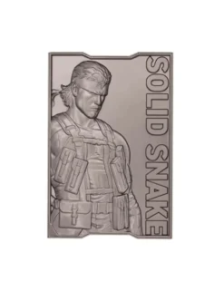 Fanattik Metal Gear Solid 2 Sons of Liberty Solid Snake Ingot Limited Edition