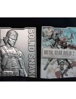 Fanattik Metal Gear Solid 2 Sons of Liberty Solid Snake Ingot Limited Edition