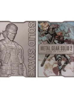 Fanattik Metal Gear Solid 2 Sons of Liberty Solid Snake Ingot Limited Edition