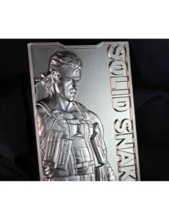 Fanattik Metal Gear Solid 2 Sons of Liberty Solid Snake Ingot Limited Edition