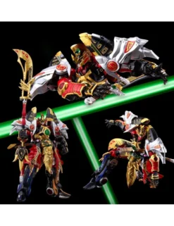 Flame Toys Kuro Kara Kuri Series Mighty Morphin Power Rangers Thunder Megazord