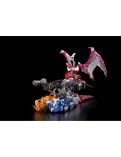 Flame Toys Mighty Morphin Power Rangers Go! Kara Kuri Combine Dino Megazord