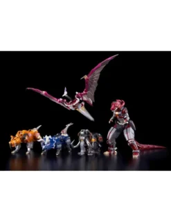 Flame Toys Mighty Morphin Power Rangers Go! Kara Kuri Combine Dino Megazord