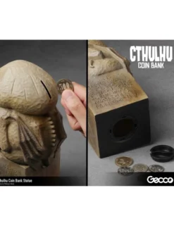 Gecco Cthulhu Stone Color Coin Bank