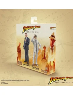 Hasbro Indiana Jones Adventure Series Indiana Jones Raiders of the Lost Ark Marcus Brody & René Belloq Ark Showdown